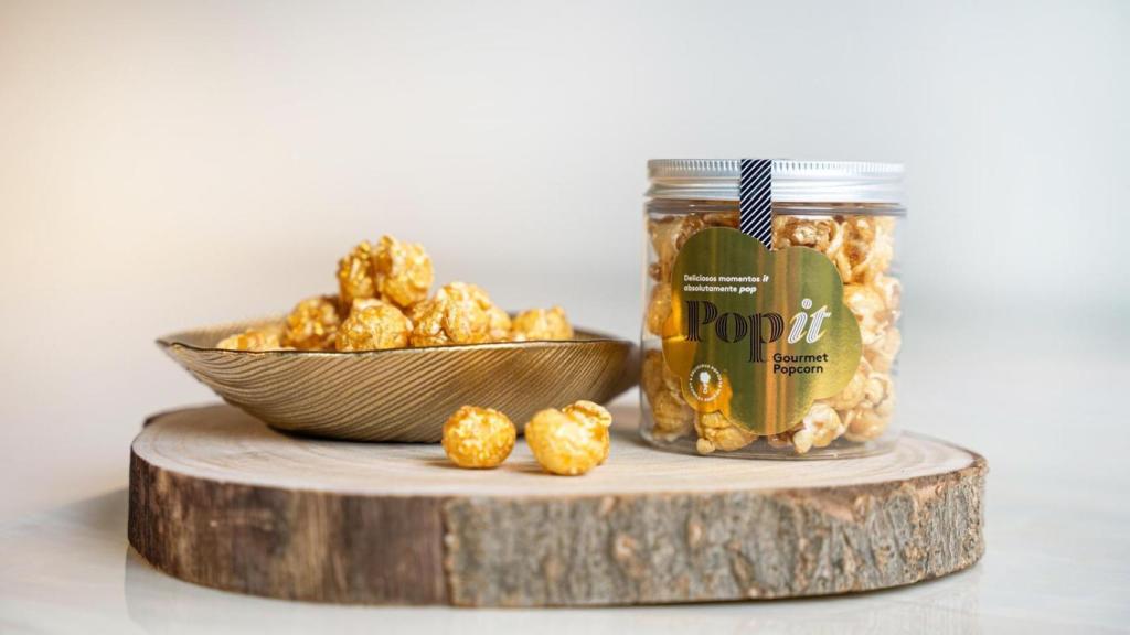 La marca de palomitas Popit.