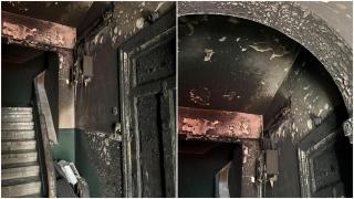 Una vecina del edificio incendiado en Os Mallos: Fue un momento de mucha angustia
