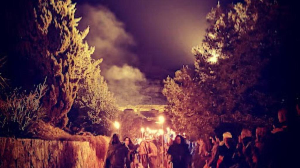 Procesión de las Antorchas en Villena.