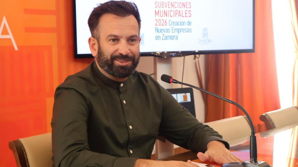 David Gago, concejal de Promoción Económica del Ayuntamiento de Zamora.