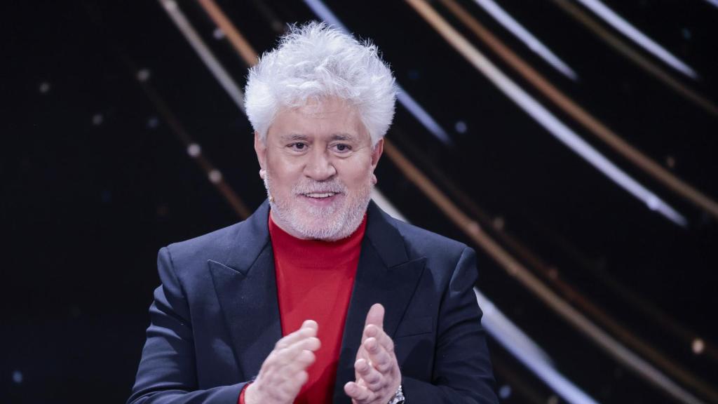 Pedro Almodóvar la última vez que estuvo en los Premios Goya.