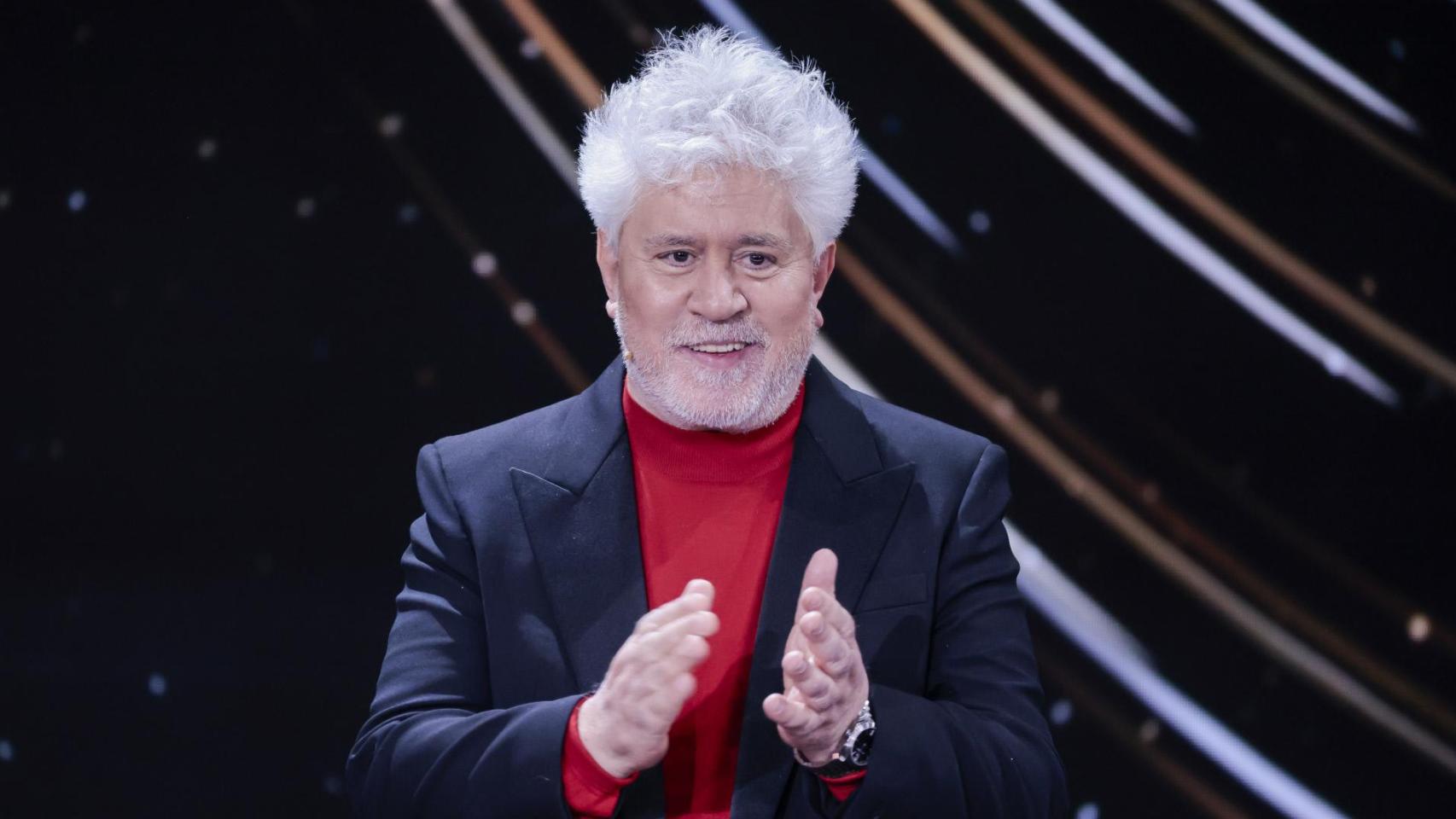 Pedro Almodóvar la última vez que estuvo en los Premios Goya.