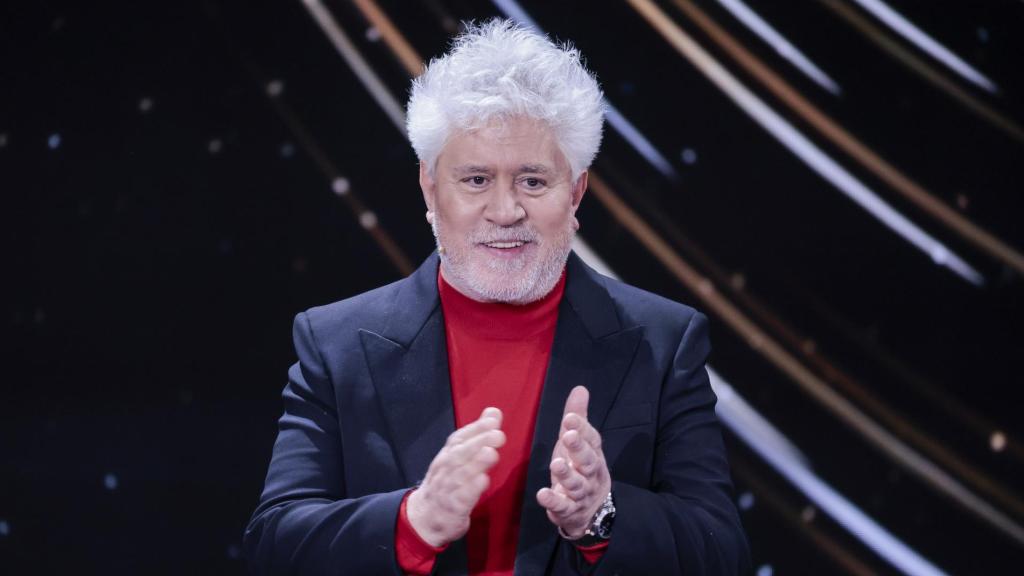 Pedro Almodóvar la última vez que estuvo en los Premios Goya.