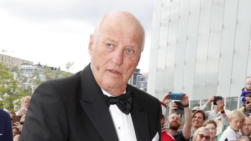 El rey Harald en una fotografía tomada en Oslo, en 2022.