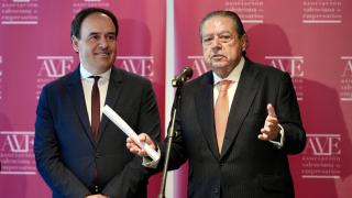 Vicente Boluda y Juanfran Pérez Llorca. AVE