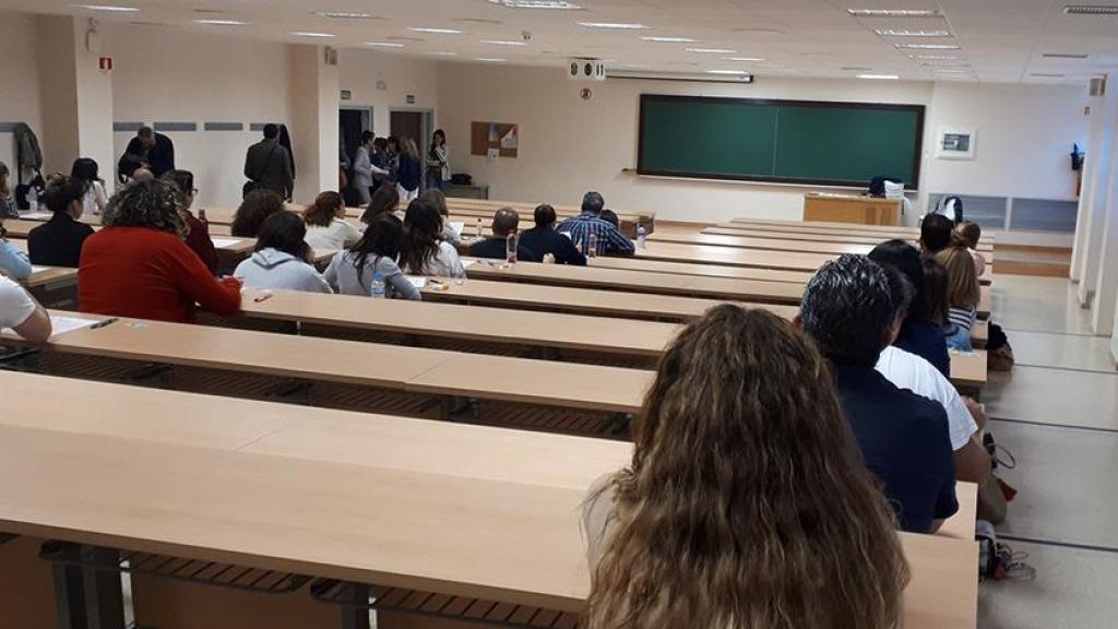 Un examen de oposiciones