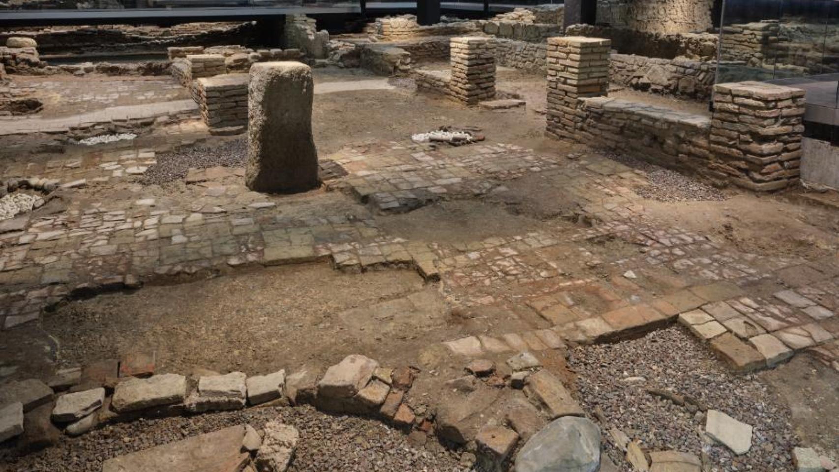 Estancias de la domus del siglo III hallada bajo el museo.