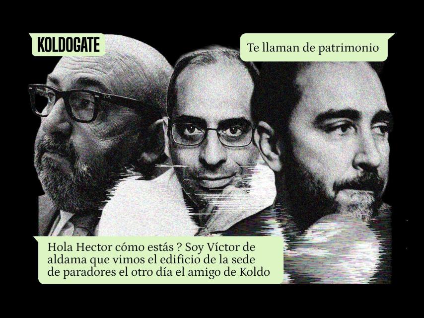 Koldo García, Héctor Izquierdo y Víctor de Aldama, y varios mensajes del KoldoGate