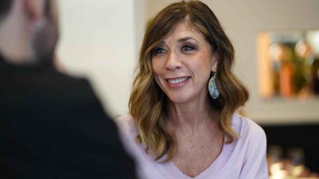 Eva Isanta durante la entrevista con El Español.