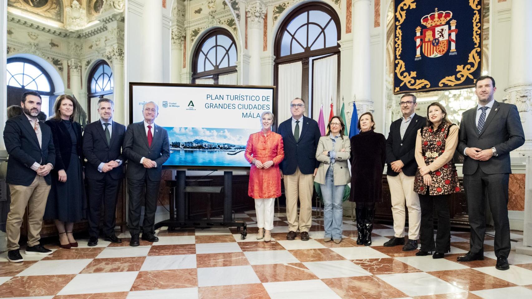Presentación del Plan Turístico de Grandes Ciudades de Málaga.