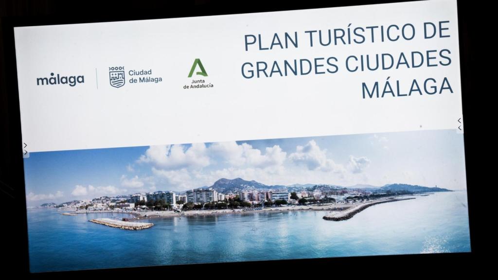 Portada del Plan Turístico de Grandes Ciudades de Málaga.
