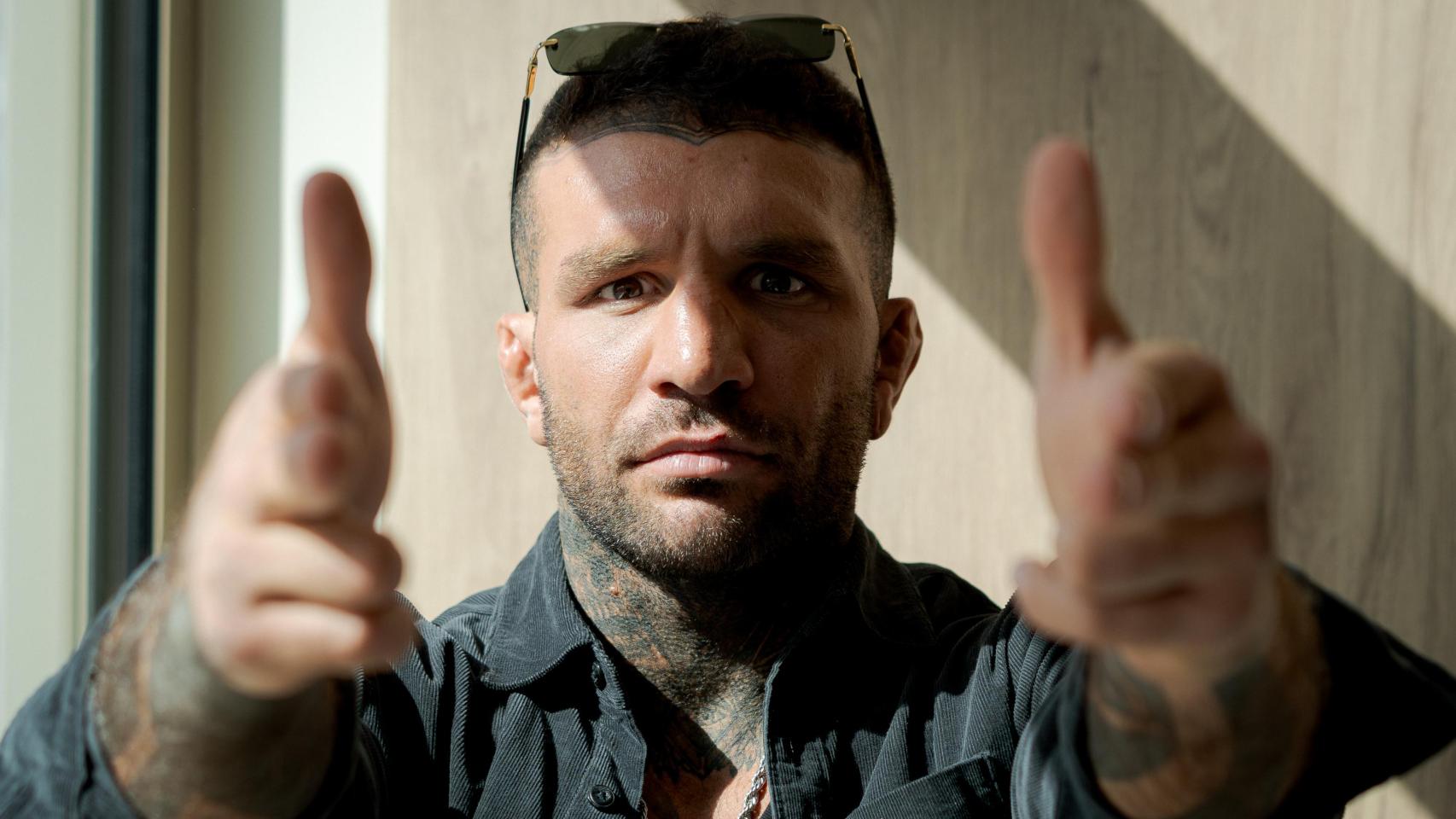 Franco Tenaglia, ante la cámara de EL ESPAÑOL