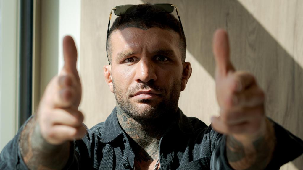 Franco Tenaglia, ante la cámara de EL ESPAÑOL