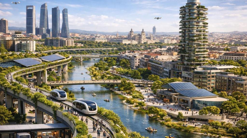 Madrid en 2039, según la IA
