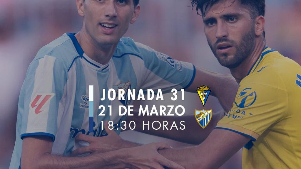 Calendario Málaga CF: el derbi andaluz contra el Cádiz ya tiene fecha y hora
