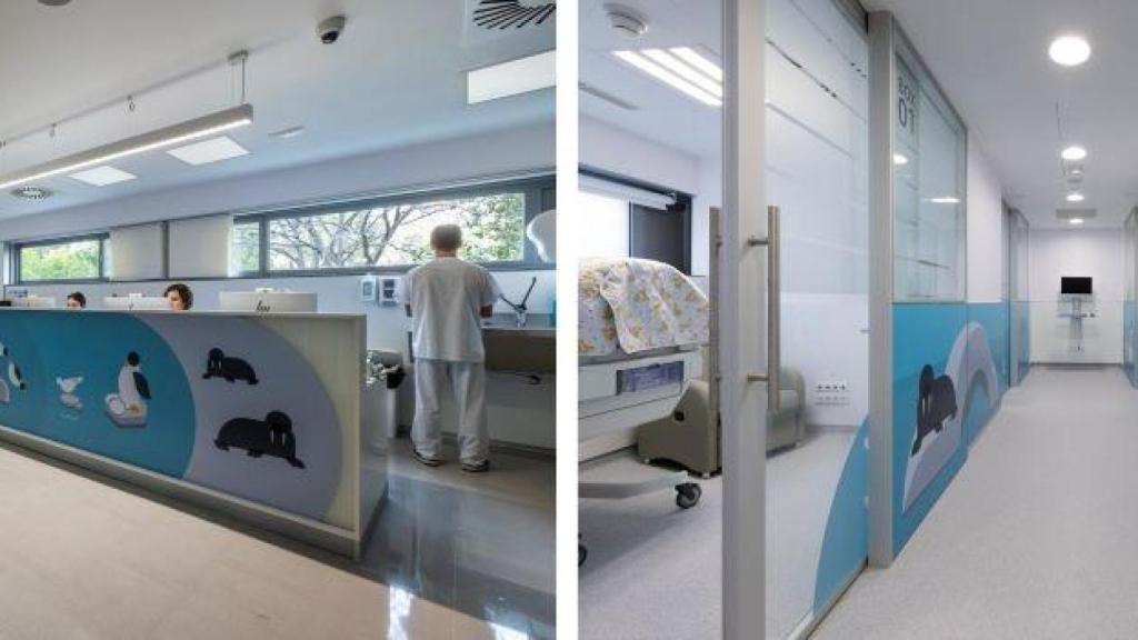 Imágenes de la UCI neonatal de Hospital Universitari Dexeus.