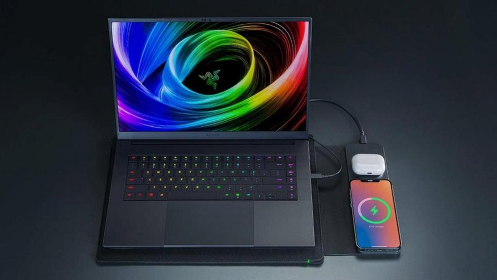 Funda de Razer en funcionamiento