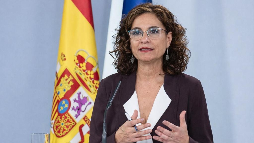 María Jesús Montero, Ministra de Hacienda.