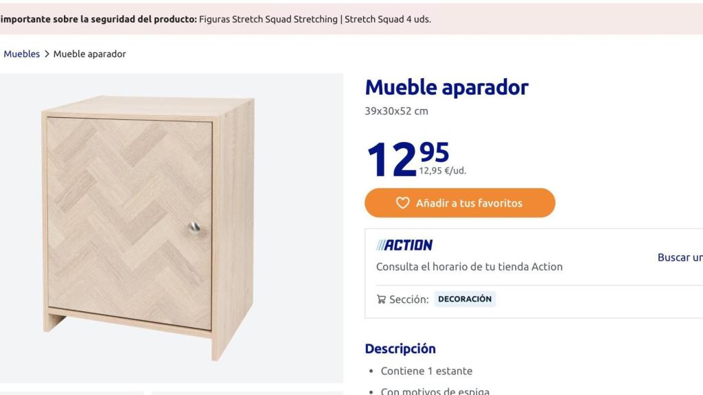 Mueble aparador.