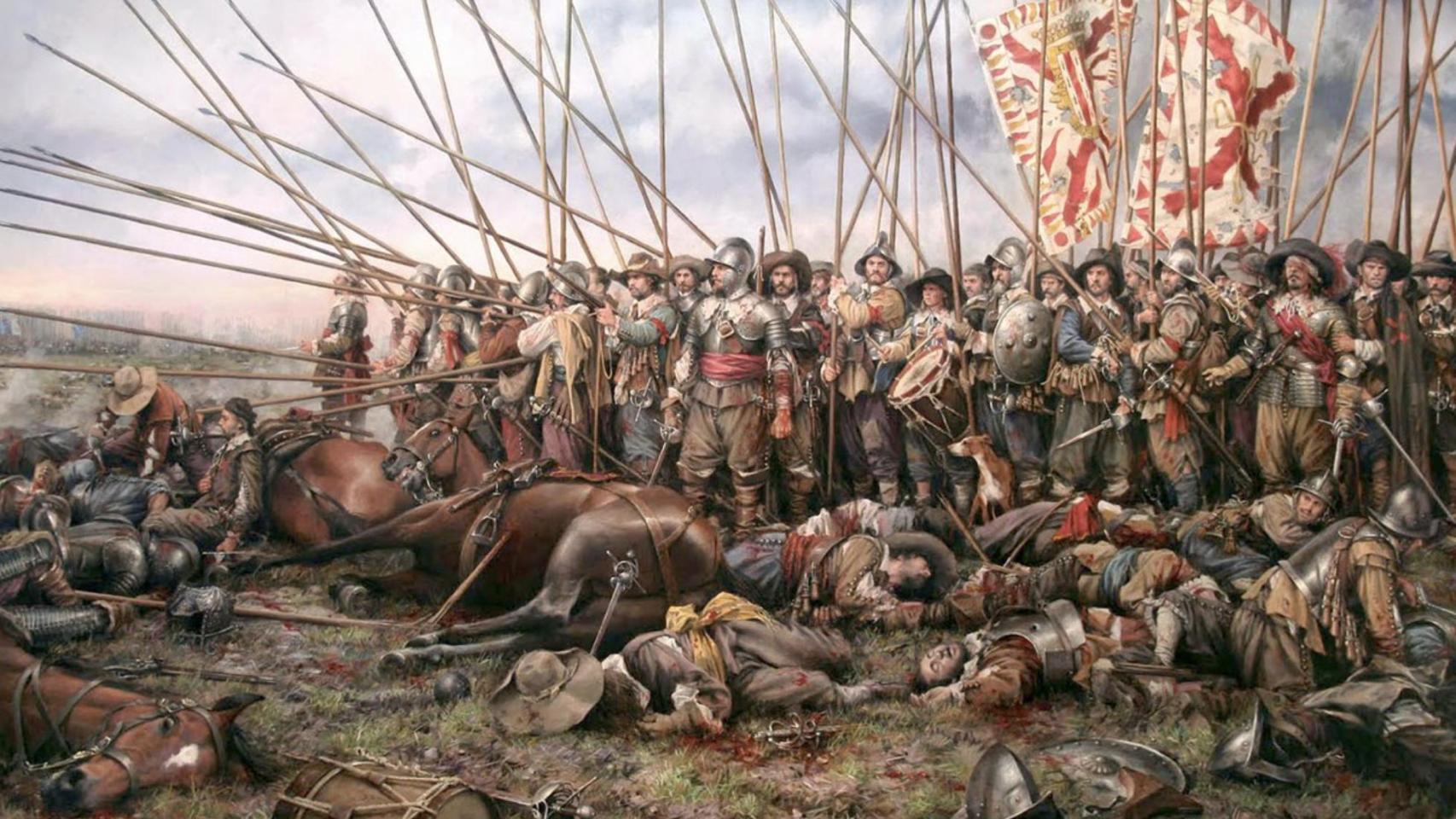 Rocroi, el último tercio es un cuadro al óleo sobre lienzo pintado en 2011 por el artista español Augusto Ferrer-Dalmau.