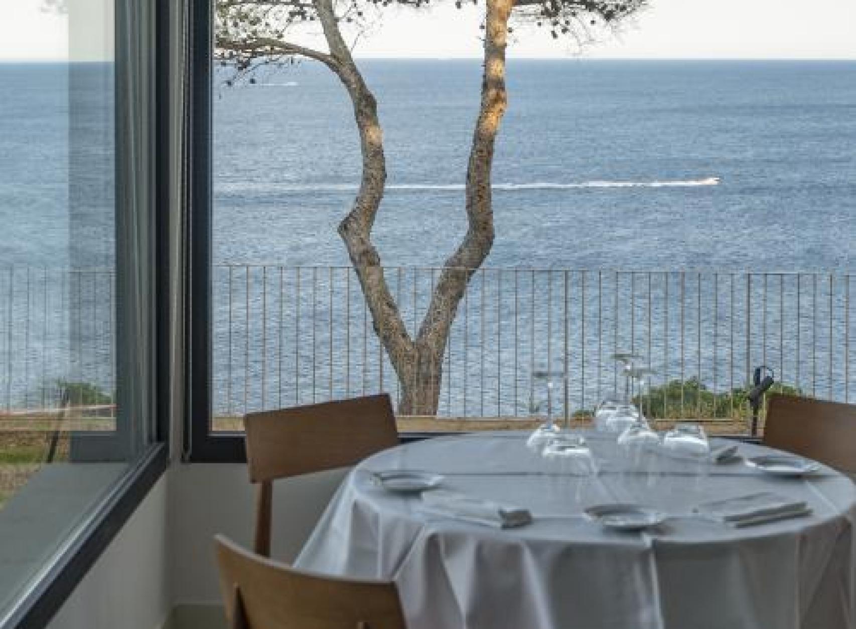 Restaurantes del Parador de Aiguablava.