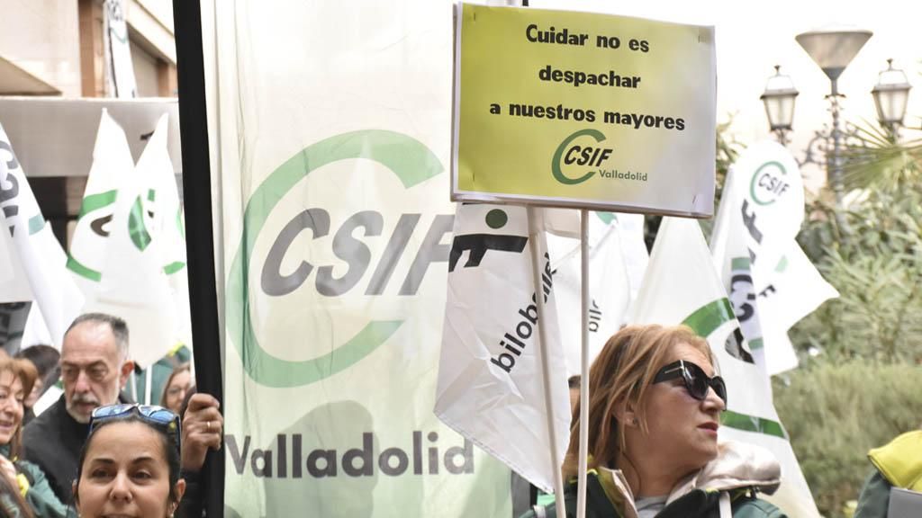 Imagen de la concentración.