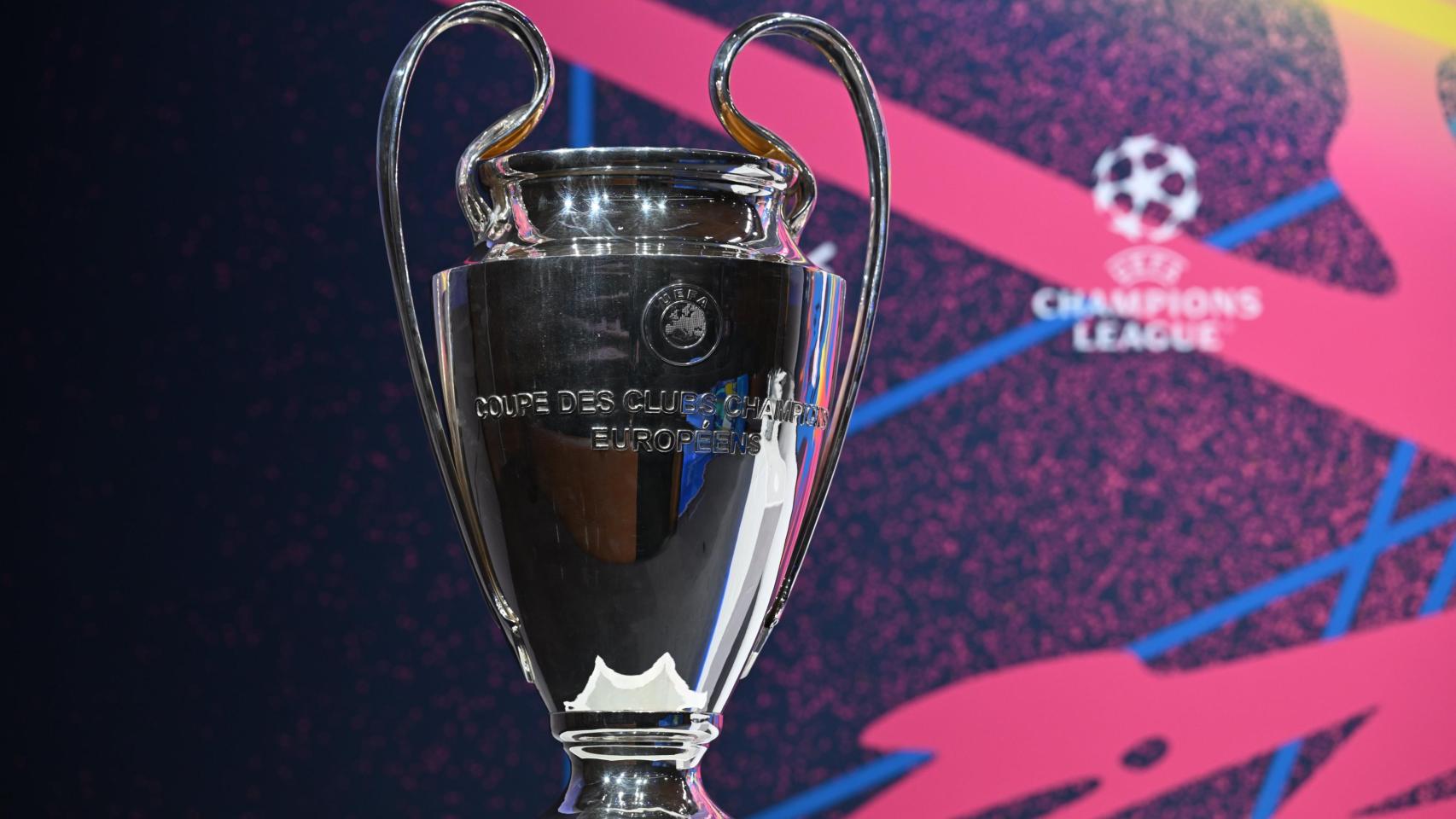 El trofeo de la Champions League