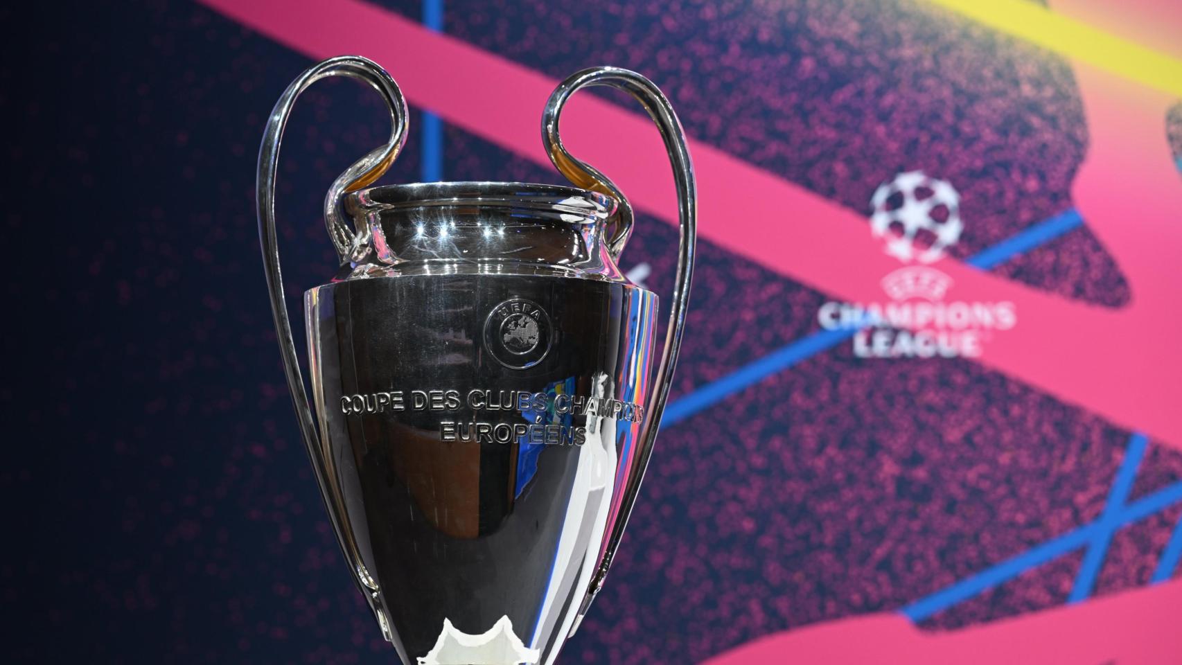 El trofeo de la Champions League