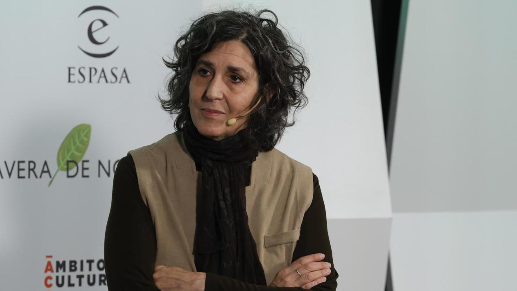 Elvira Mínguez ganadora del XXX Premio Primavera de Novela. Foto: EFE/Zipi Aragón