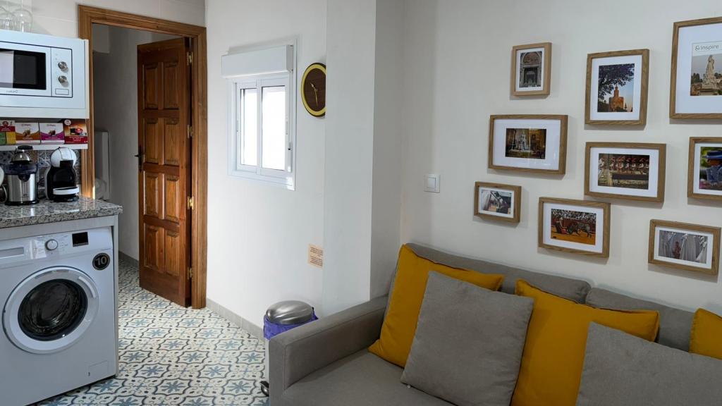 Imagen del interior de unos apartamentos.