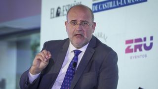 Martínez Guijarro, vicepresidente de la Junta de Comunidades, en el evento de EL ESPAÑOL de Castilla-La Mancha.