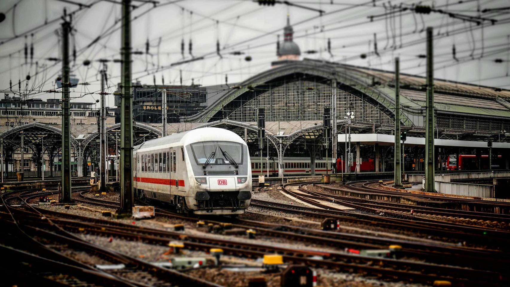 Estación de trenes en Colonia (Alemania)