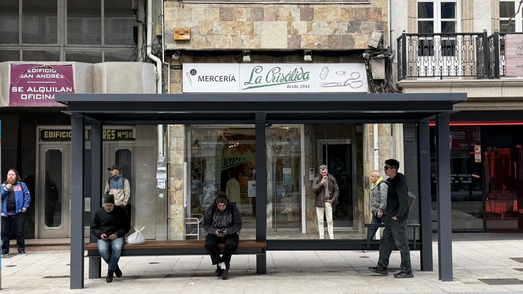 La parada de bus de La Crisálida