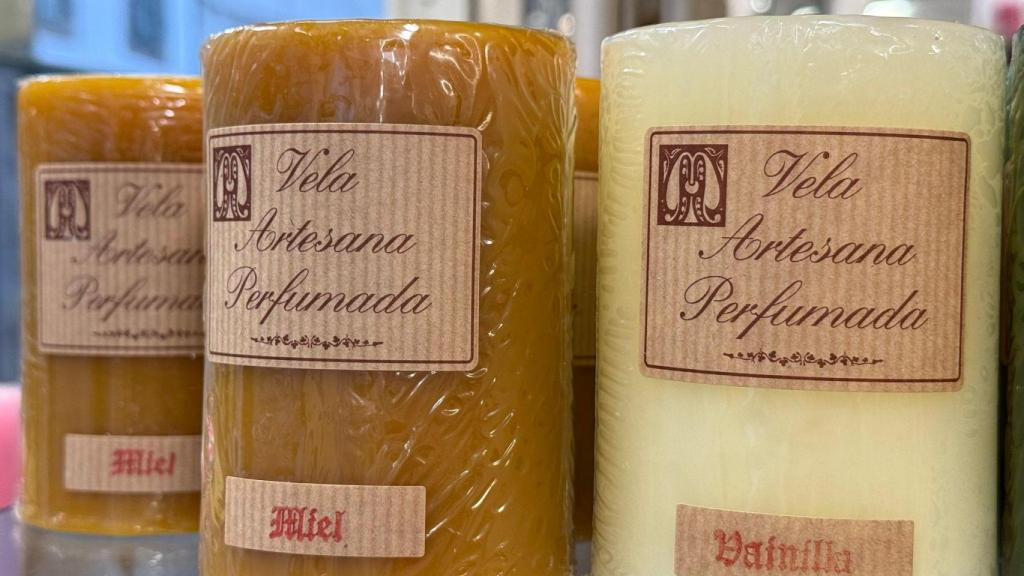 Vela de miel de la Cerería Cinco Calles