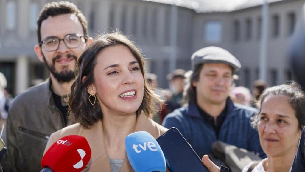 La secretaria política y eurodiputada de Podemos, Irene Montero