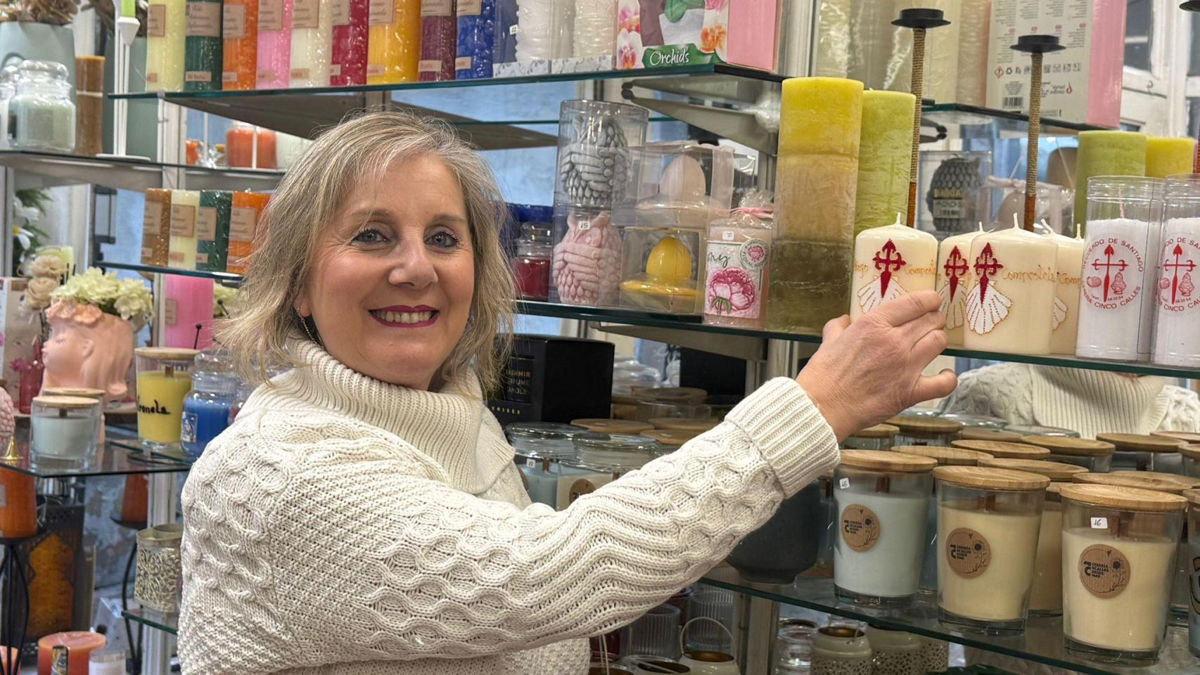 El rincón especial de las velas en Santiago: No las vas a encontrar en ningún otro sitio