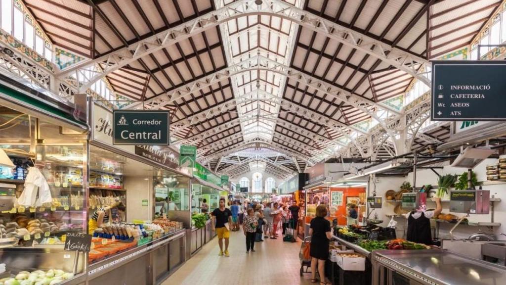El Mercado Central de Valencia.