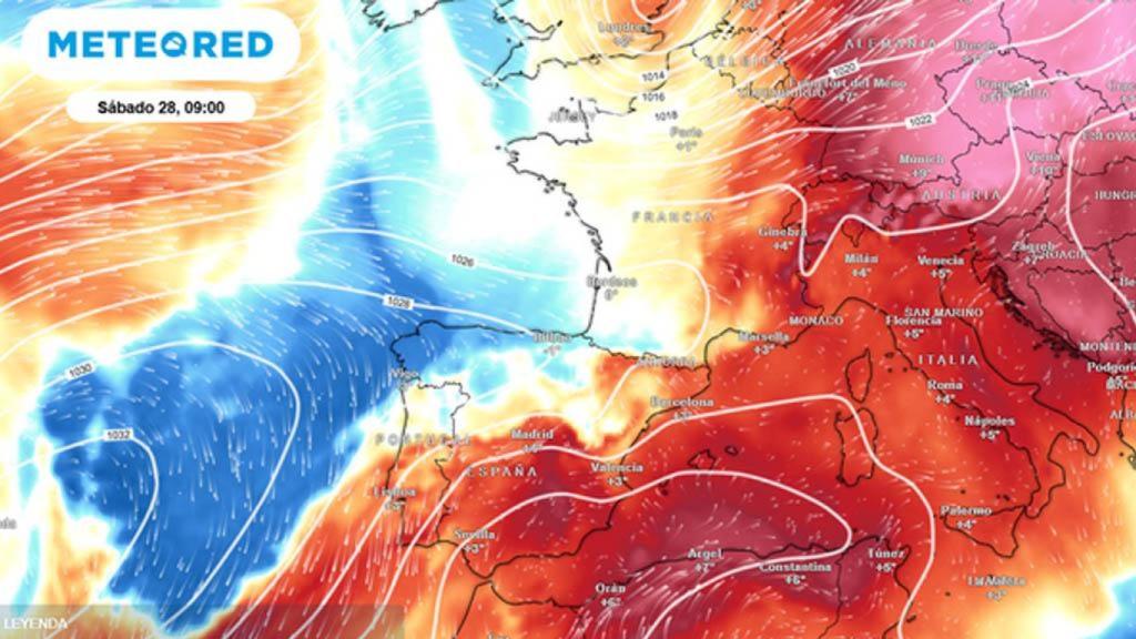 Bajada de temperaturas en Castilla y León.