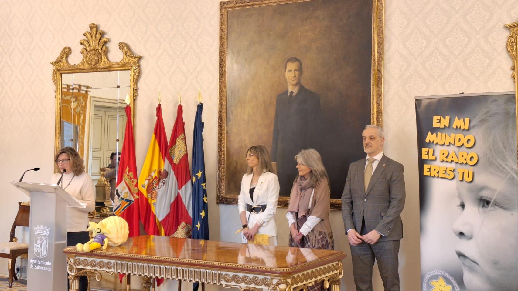 Recepción a AERSCYL en el Ayuntamiento de Salamanca.