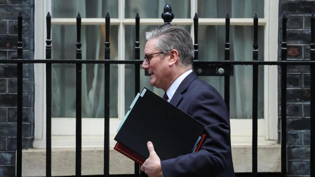 Keir Starmer, Prime Minister of the United Kingdom, in Downing Street.