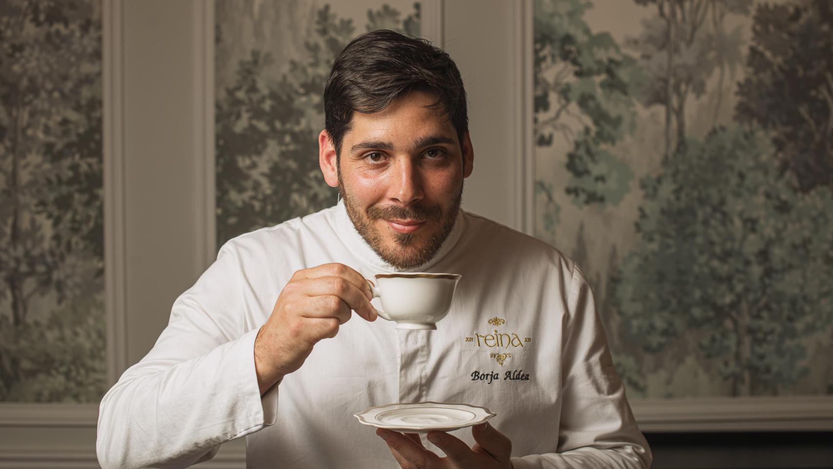 Borja Aldea, chef y propietario del restaurante Reina XIV, del Real Sitio de San Ildefonso.