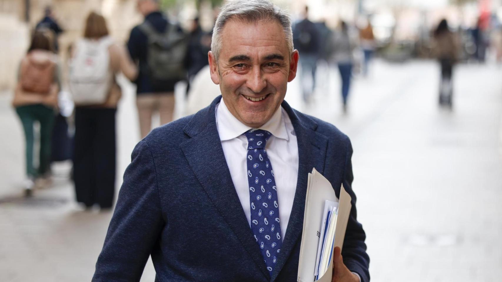 El portavoz del Gobierno valenciano, Miguel Barrachina. Biel Aliño / EFE