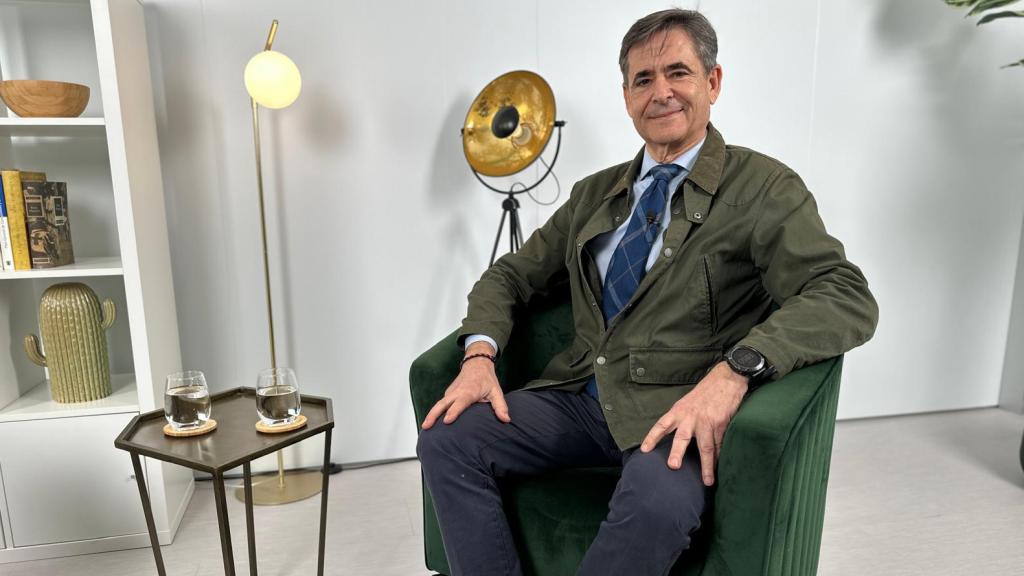 Alvaro Simón de Blas momentos antes de la entrevista con EL ESPAÑOL de Málaga.