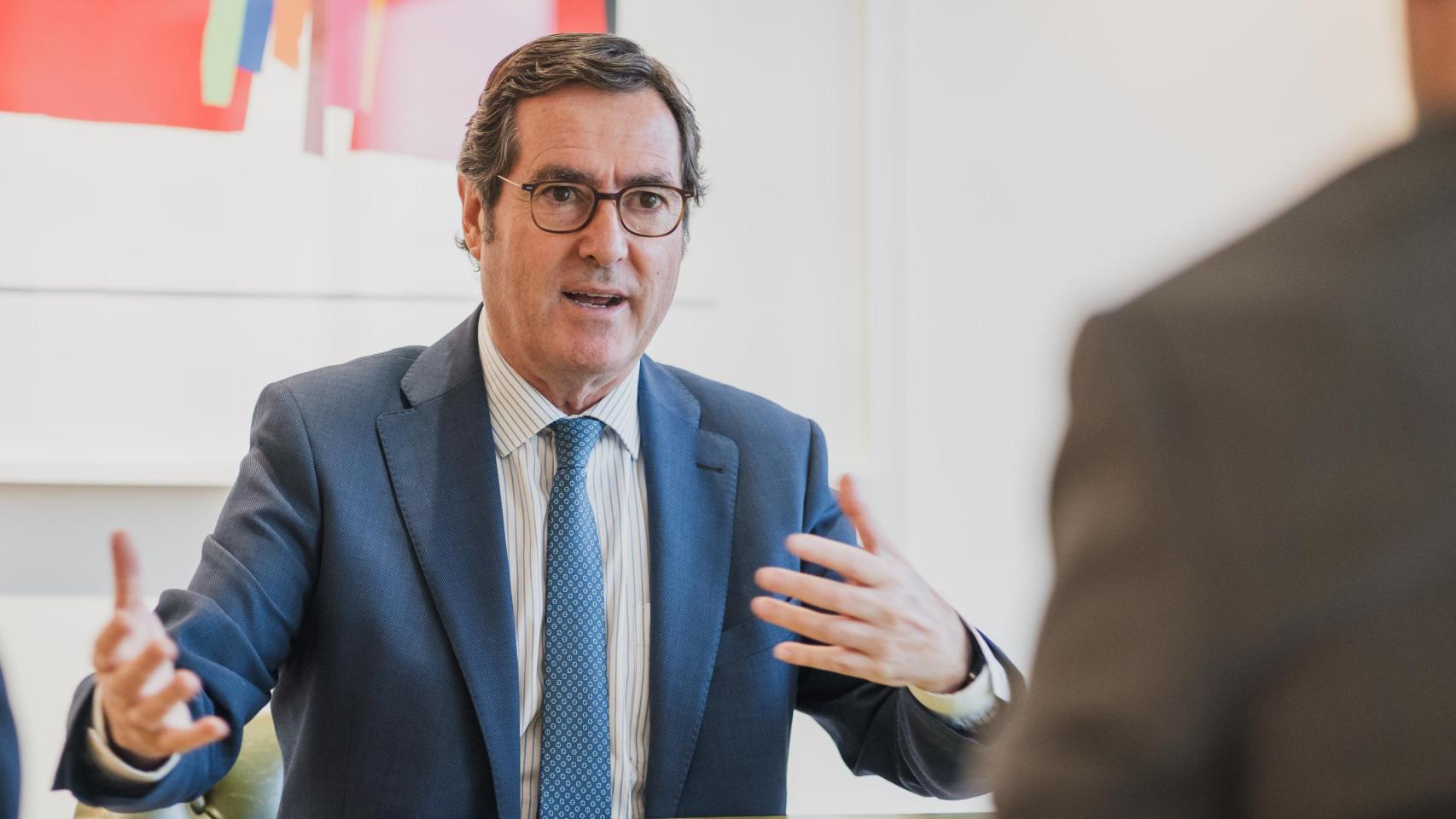 Antonio Garamendi, presidente de CEOE.
