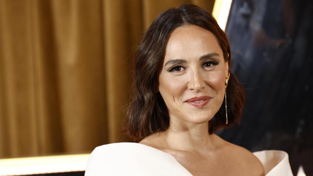 Tamara Falcó en la Semana de la Moda de Madrid 2025.