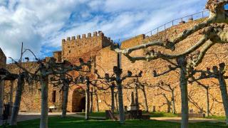 Vista del Castillo de los Mendoza de Buitrago de Lozoya.