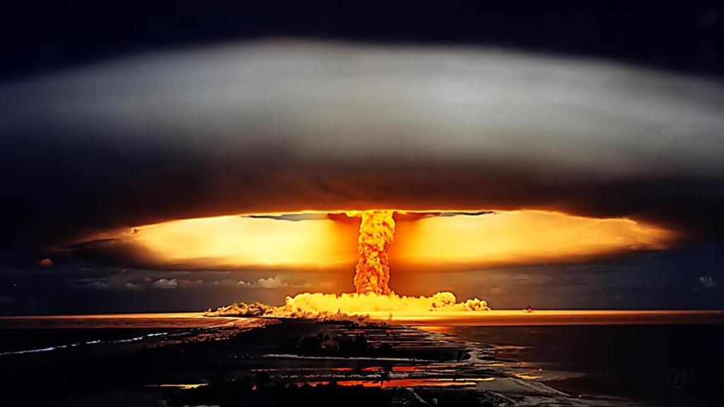 Explosión nuclear.