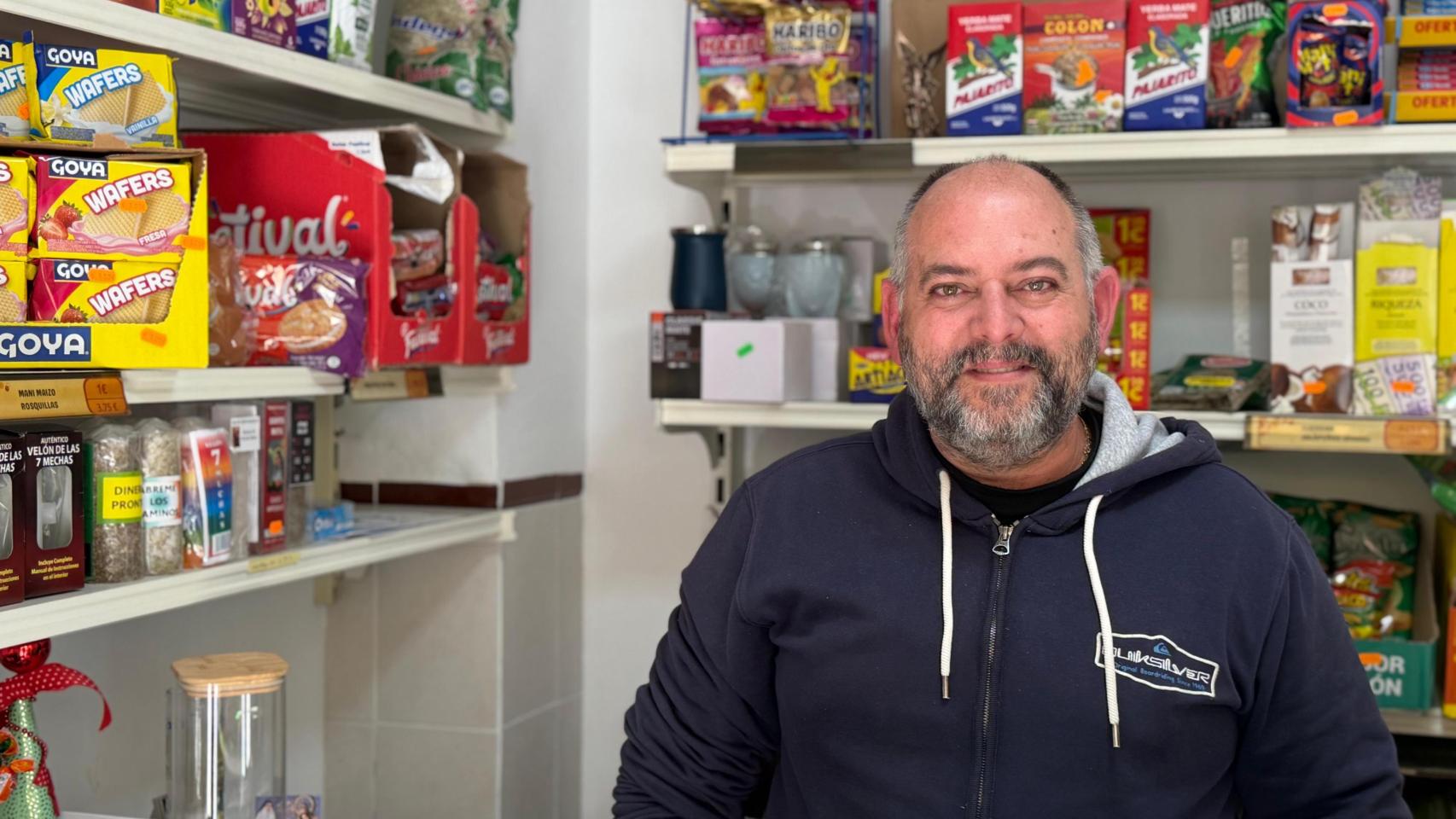 Agustín, frutero de Los Remedios.