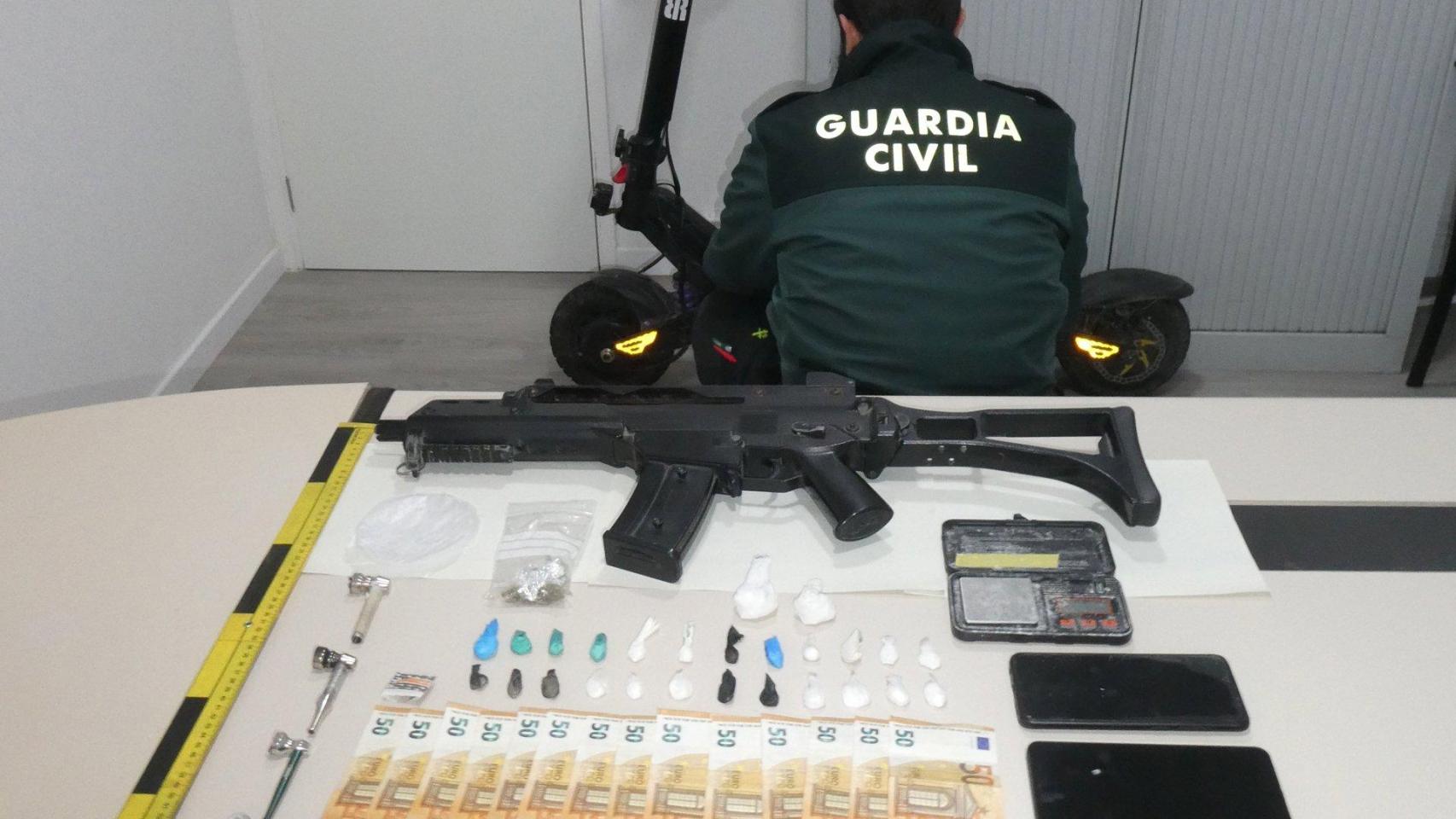 Imagen de lo incautado