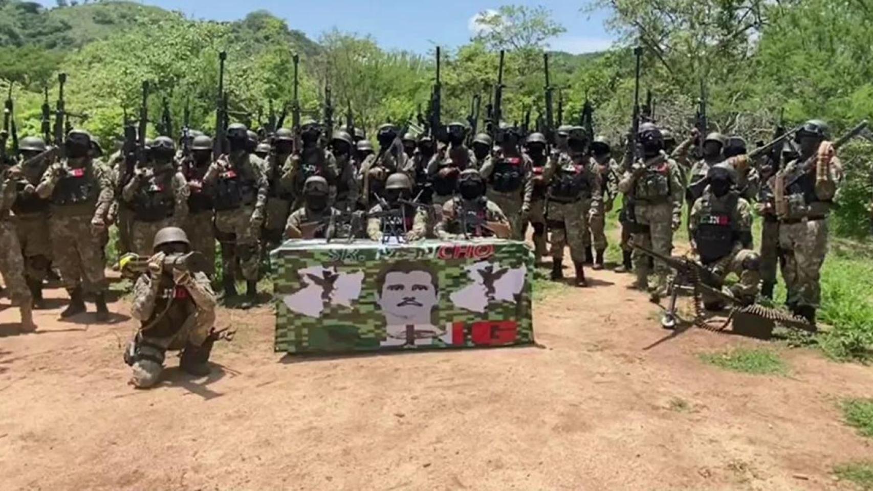 Sicarios del Cartel Jalisco Nueva Generación